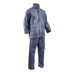 Ensemble De Pluie 170g Enduction PU Coverguard EN 343 -Vêtements Travail Série ensemble de pluie 170g enduction pu coverguard en 343 navy