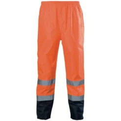 Ensemble De Pluie Haute Visibilité Coverguard HI WAY -Vêtements Travail Série ensemble de pluie haute visibilite coverguard hi way orange marine bas 2