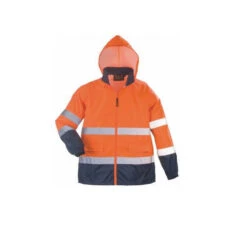 Ensemble De Pluie Haute Visibilité Coverguard HI WAY -Vêtements Travail Série ensemble de pluie haute visibilite coverguard hi way orange marine haut 2