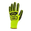Gants De Travail Impact Coverguard EUROCUT IMPACT 100 (lot De 5) -Vêtements Travail Série gants de travail protection impact coverguard eurocut impact 100 jaune face