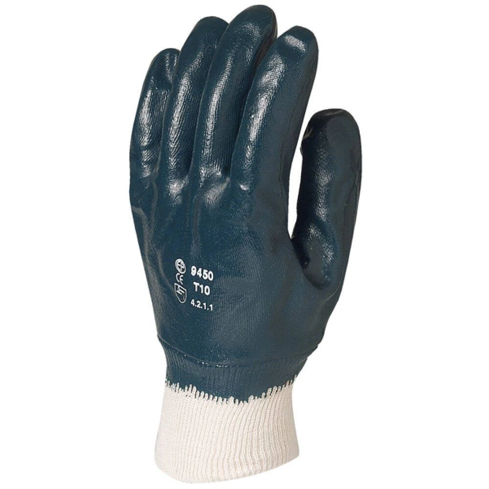 Gants De Manutention Enduit Nitrile Eurotechnique 9450 (lot De 10 Paires De Gants) 3 Gants De Manutention Enduit Nitrile Eurotechnique 9450 (lot De 10 Paires De Gants)