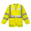 Gilet Avec Manches Haute Visibilité Portwest Glowtex -Vêtements Travail Série gilet avec manches haute visibilite portwest executive glowtex jaune
