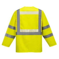 Gilet Avec Manches Haute Visibilité Portwest Glowtex 6 Gilet Avec Manches Haute Visibilité Portwest Glowtex -Vêtements Travail Série gilet avec manches haute visibilite portwest executive glowtex jaune dos
