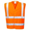 Gilet Haute Visibilité Retardateur De Flamme Portwest Bizflame EN ISO 14116 -Vêtements Travail Série gilet haute visibilite antistatique et retardateur de flamme portwest bizflame orange