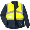 Gilet Haute Visibilité Reversible Portwest Manches Amovibles 2 Gilet Haute Visibilité Reversible Portwest Manches Amovibles -Vêtements Travail Série gilet haute visibilite bicolore portwest reversible jaune marine