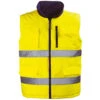 Gilet Haute Visibilité Réversible Mutlipoches Coverguard Hi-Way -Vêtements Travail Série gilet haute visibilite mutlipoches coverguard hi way jaune gris