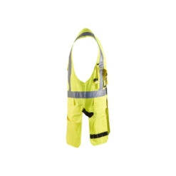 Gilet Haute Visibilité Blaklader Porte-outils -Vêtements Travail Série gilet haute visibilite porte outils blaklader jaune cote