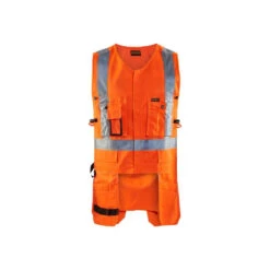 Gilet Haute Visibilité Blaklader Porte-outils -Vêtements Travail Série gilet haute visibilite porte outils blaklader orange