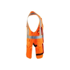 Gilet Haute Visibilité Blaklader Porte-outils -Vêtements Travail Série gilet haute visibilite porte outils blaklader orange cote