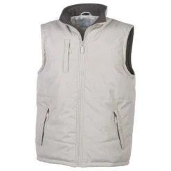 Gilet Sans Manches Matelassé Et Polaire Regate Pen Duick -Vêtements Travail Série gilet sans manches matelasse et polaire regate pen duick beige