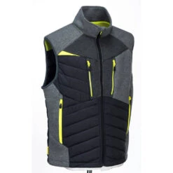 Gilet Sans Manches Portwest DX4 BAFFLE -Vêtements Travail Série gilet sans manches portwest dx4 baffle gris cote