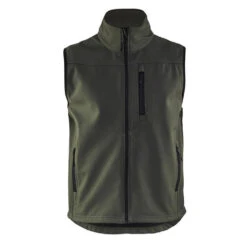 Gilet Sans Manches Softshell Blaklader Homme -Vêtements Travail Série gilet softshell homme blaklader vert armee