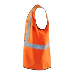 Gilet Zippé Haute Visbilité Blaklader -Vêtements Travail Série gilet zippe haute visbilite blaklader orange cote 2