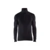 Haut De Sous-vêtement Hiver Col Zippé Blaklader Warm 1 Haut De Sous-vêtement Hiver Col Zippé Blaklader Warm -Vêtements Travail Série haut de sous vetements col zippe warm blaklader noir
