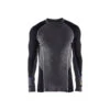 Haut De Sous-vêtements Blaklader Warm Laine Mérinos -Vêtements Travail Série haut de sous vetements warm blaklader gris noir