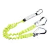 Portwest Double Bungee Energy Absorbing Lanyard -Vêtements Travail Série longe elastique double avec absorbeur d energie portwest