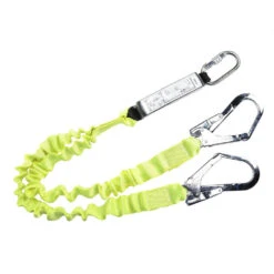 Portwest Double Bungee Energy Absorbing Lanyard