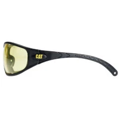 Lunettes De Protection Caterpillar Tread -Vêtements Travail Série lunettes de protection caterpillar tread jaune profil
