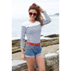 Marinière Manches Longues Femme Kariban -Vêtements Travail Série mariniere manches longues femme kariban 1 1