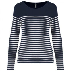Marinière Manches Longues Femme Kariban