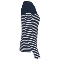 Marinière Manches Longues Femme Kariban -Vêtements Travail Série mariniere manches longues femme kariban navy profil