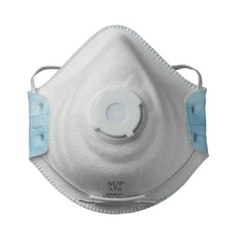 Masque Respiratoire Coque Avec Valve Sup Air FFP2 D SL (boîte De 10 Masques) 3 Masque Respiratoire Coque Avec Valve Sup Air FFP2 D SL (boîte De 10 Masques)