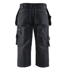 Pantacourt De Travail Blaklader Artisan 100% Coton Croisé 370 G/m² 16 Pantacourt De Travail Blaklader Artisan 100% Coton Croisé 370 G/m² -Vêtements Travail Série pantacourt de travail artisan blaklader 100 coton croise 370 g m noir dos