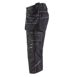 Pantacourt De Travail Blaklader X1900 Artisan 100% Coton -Vêtements Travail Série pantacourt de travail x1900 artisan blaklader 100 coton noir cote 2