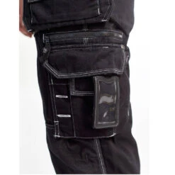 Pantacourt De Travail Blaklader X1900 Artisan 100% Coton -Vêtements Travail Série pantacourt de travail x1900 artisan blaklader 100 coton noir detail 3