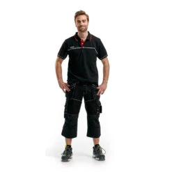 Pantacourt De Travail Blaklader X1900 Artisan 100% Coton -Vêtements Travail Série pantacourt de travail x1900 artisan blaklader 100 coton noir porte