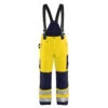 Pantalon à Bretelles Imperméable Haute Visibilité Blaklader Hiver 2 Pantalon à Bretelles Imperméable Haute Visibilité Blaklader Hiver -Vêtements Travail Série pantalon a bretelles haute visibilite blaklader hiver jaune marine