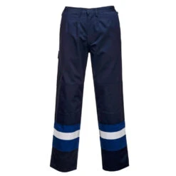 Pantalon Ignifugé Bicolore Antistatique Portwest Bizweld -Vêtements Travail Série pantalon bicolore antistatique portwest workwear bleu marine bleu royal