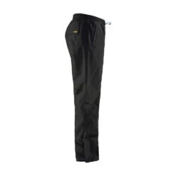 Pantalon De Pluie Blaklader Respirant Coupe-vent -Vêtements Travail Série pantalon de pluie blaklader noir cote