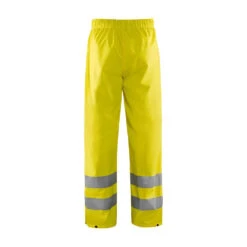 Pantalon De Pluie Haute Visibilité Blaklader Respirant -Vêtements Travail Série pantalon de pluie haute visibilite blaklader jaune dos 2