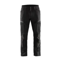 Pantalon De Service Multipoches Blaklader + STRETCH 26 Pantalon De Service Multipoches Blaklader + STRETCH -Vêtements Travail Série pantalon de service blaklader stretch noir grisfonce