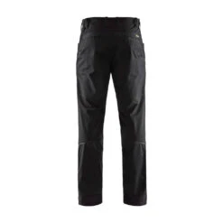 Pantalon De Service Multipoches Blaklader + STRETCH 37 Pantalon De Service Multipoches Blaklader + STRETCH -Vêtements Travail Série pantalon de service blaklader stretch noir rouge dos