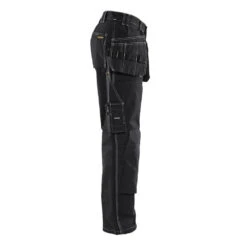 Pantalon De Travail Blaklader Artisan 100% Coton Croisé 19 Pantalon De Travail Blaklader Artisan 100% Coton Croisé -Vêtements Travail Série pantalon de travail artisan blaklader 100 coton croise 370 g m noir cote