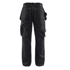 Pantalon De Travail Blaklader Artisan 100% Coton Croisé 18 Pantalon De Travail Blaklader Artisan 100% Coton Croisé -Vêtements Travail Série pantalon de travail artisan blaklader 100 coton croise 370 g m noir dos