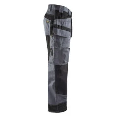 Pantalon De Travail Artisan + Blaklader Bicolore -Vêtements Travail Série pantalon de travail artisan blaklader bicolore gris noir cote
