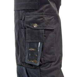 Pantalon De Travail Multipoche Blaklader Artisan Polycoton -Vêtements Travail Série pantalon de travail artisan tissu 1860 blaklader noir detail2 1