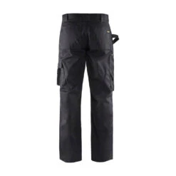 Pantalon De Travail Multipoche Blaklader Artisan Polycoton -Vêtements Travail Série pantalon de travail artisan tissu 1860 blaklader noir dos 1