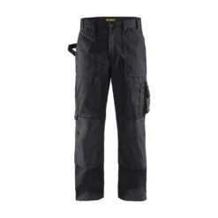 Pantalon De Travail Multipoche Blaklader Artisan Polycoton -Vêtements Travail Série pantalon de travail artisan tissu 1860 blaklader noir 1