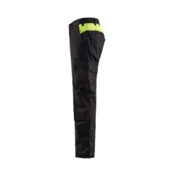 Pantalon Industrie Avec Poches Genouillères BLAKLADER STRETCH 28 Pantalon Industrie Avec Poches Genouillères BLAKLADER STRETCH -Vêtements Travail Série pantalon de travail avec poches genouill res blaklader stretch.noir jaune cot 1