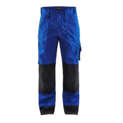 Pantalon De Travail Bicolore Blaklader Artisan -Vêtements Travail Série pantalon de travail bicolore blaklader artisan bleu royal noir