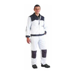 Pantalon De Travail Multipoches Coverguard CLASS TROUSER -Vêtements Travail Série pantalon de travail coverguard class trouser blanc porte 1
