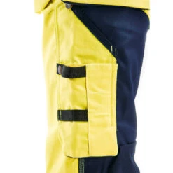 Pantalon De Travail Haute Visibilité Blaklader Artisan Classe 2 Avec Poches Flottantes -Vêtements Travail Série pantalon de travail haute visibilite blaklader artisan classe 2 jaune fluo marine detail1 1