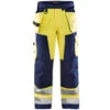 Pantalon De Travail Haute Visibilité Blaklader Artisan Classe 2 Avec Poches Flottantes -Vêtements Travail Série pantalon de travail haute visibilite blaklader artisan classe 2 jaune fluo marine 1 1
