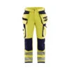 Pantalon De Travail Haute Visibilité Blaklader STRETCH 4D Classe 2 -Vêtements Travail Série pantalon de travail haute visibilite blaklader stretch 4d jaune marine