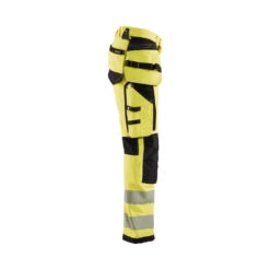Pantalon De Travail Haute Visibilité Blaklader STRETCH 4D Classe 2 -Vêtements Travail Série pantalon de travail haute visibilite blaklader stretch 4d jaune noir cote1