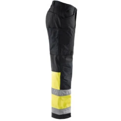Pantalon De Travail Haute Visibilité Softshell Blaklader Stretch Classe 1 -Vêtements Travail Série pantalon de travail haute visibilite softshell blaklader stretch classe 1 noir jaune fluo cot 1